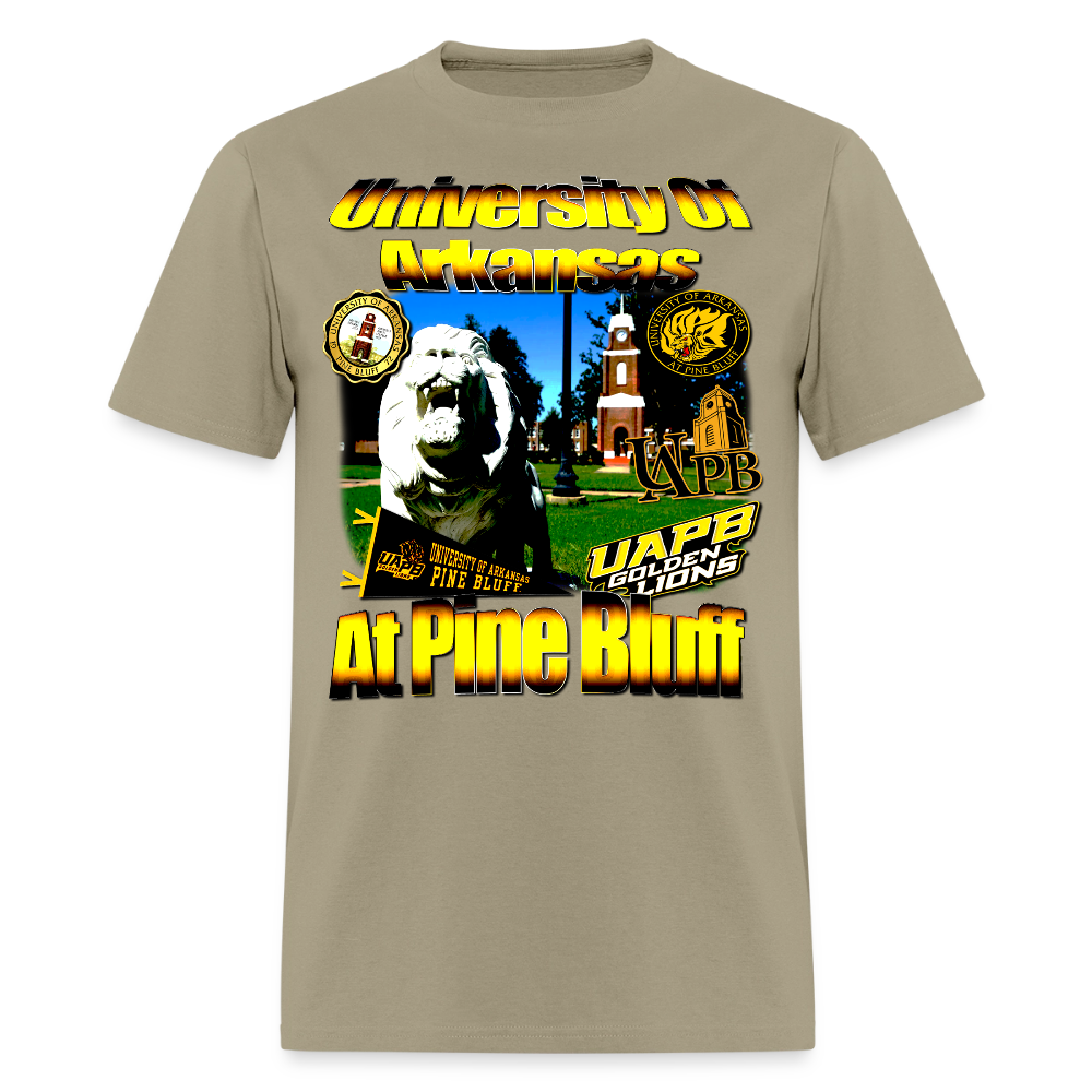 University of Arkansas at Pine Bluff Tee - khaki