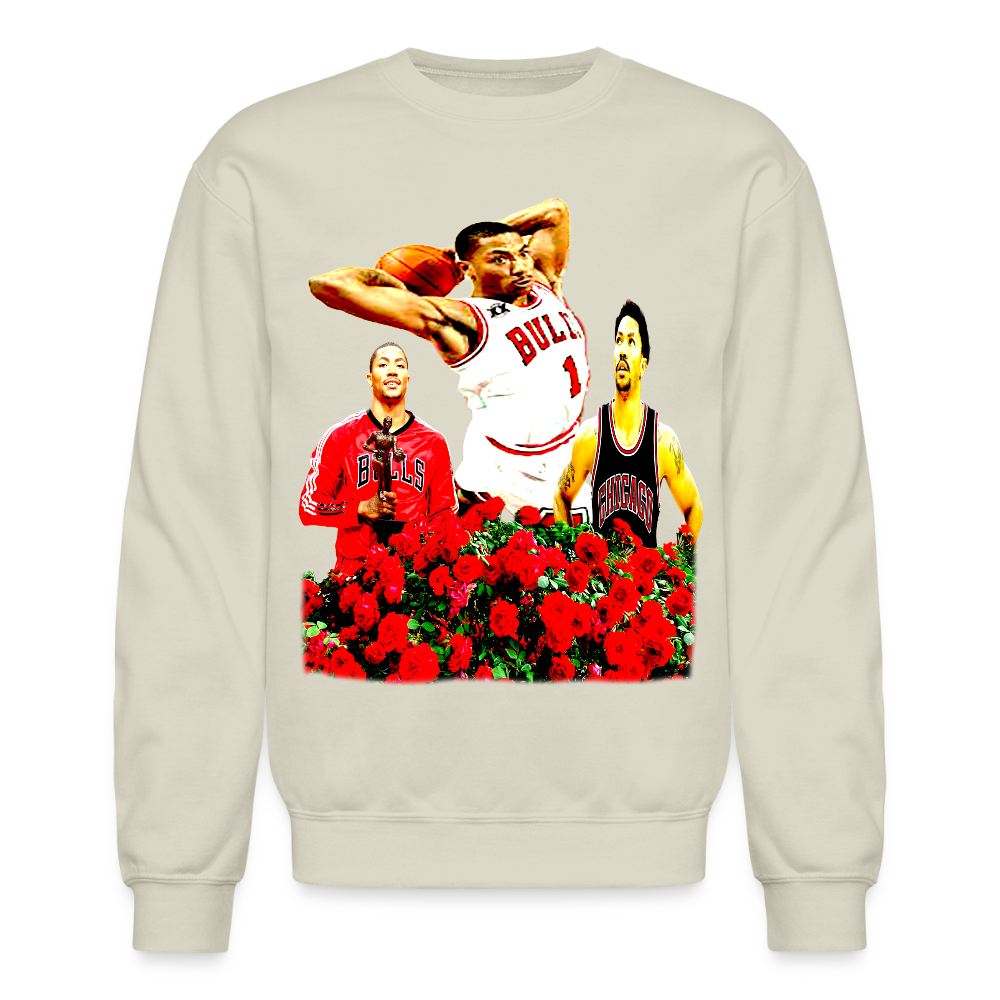 Smell The Roses Sweatshirt - Sand