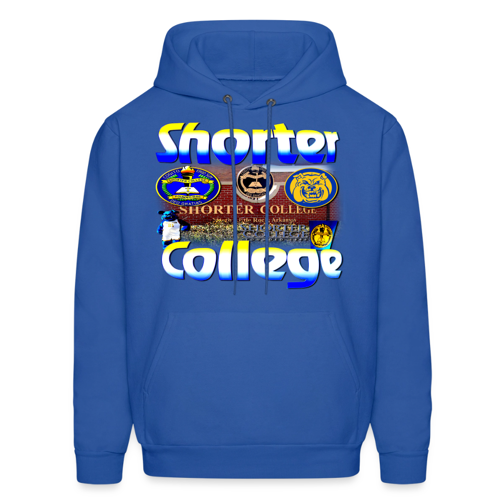Shorter College Hoodie - royal blue
