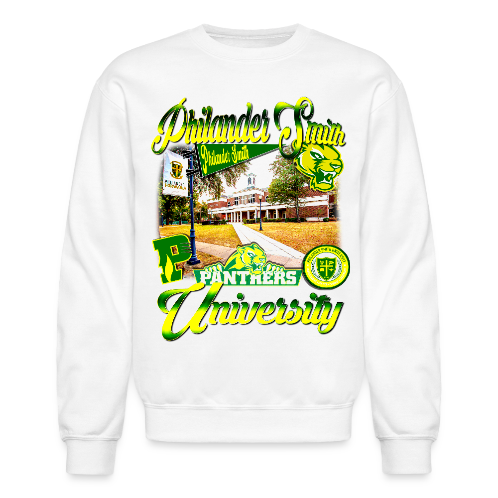Philander Smith University Sweatshirt - white