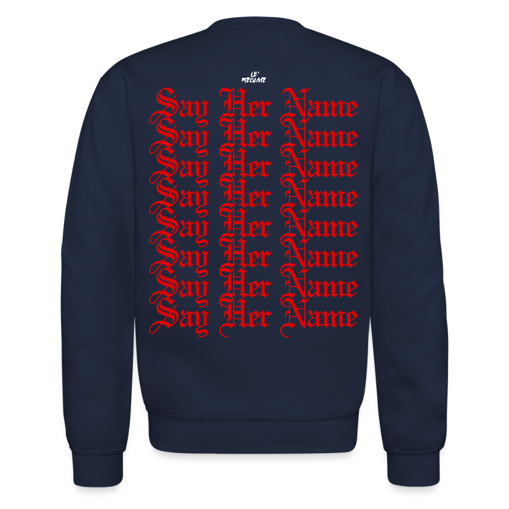 Breonna Taylor x Say Her Name Sweatshirt - navy