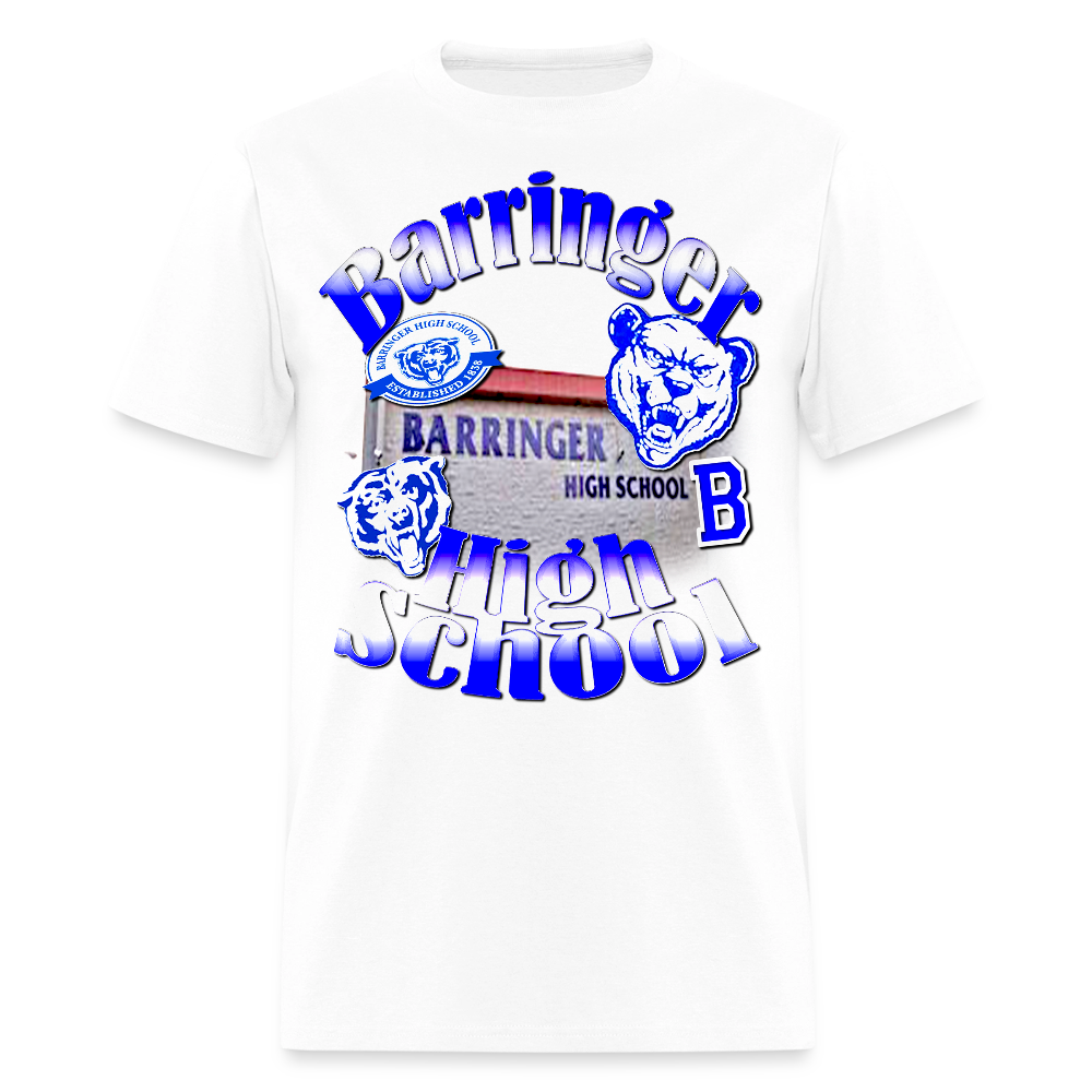 Barringer High School T-Shirt - white