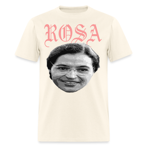 "Rosa" Rosa Parks Tee - sweet cream heather
