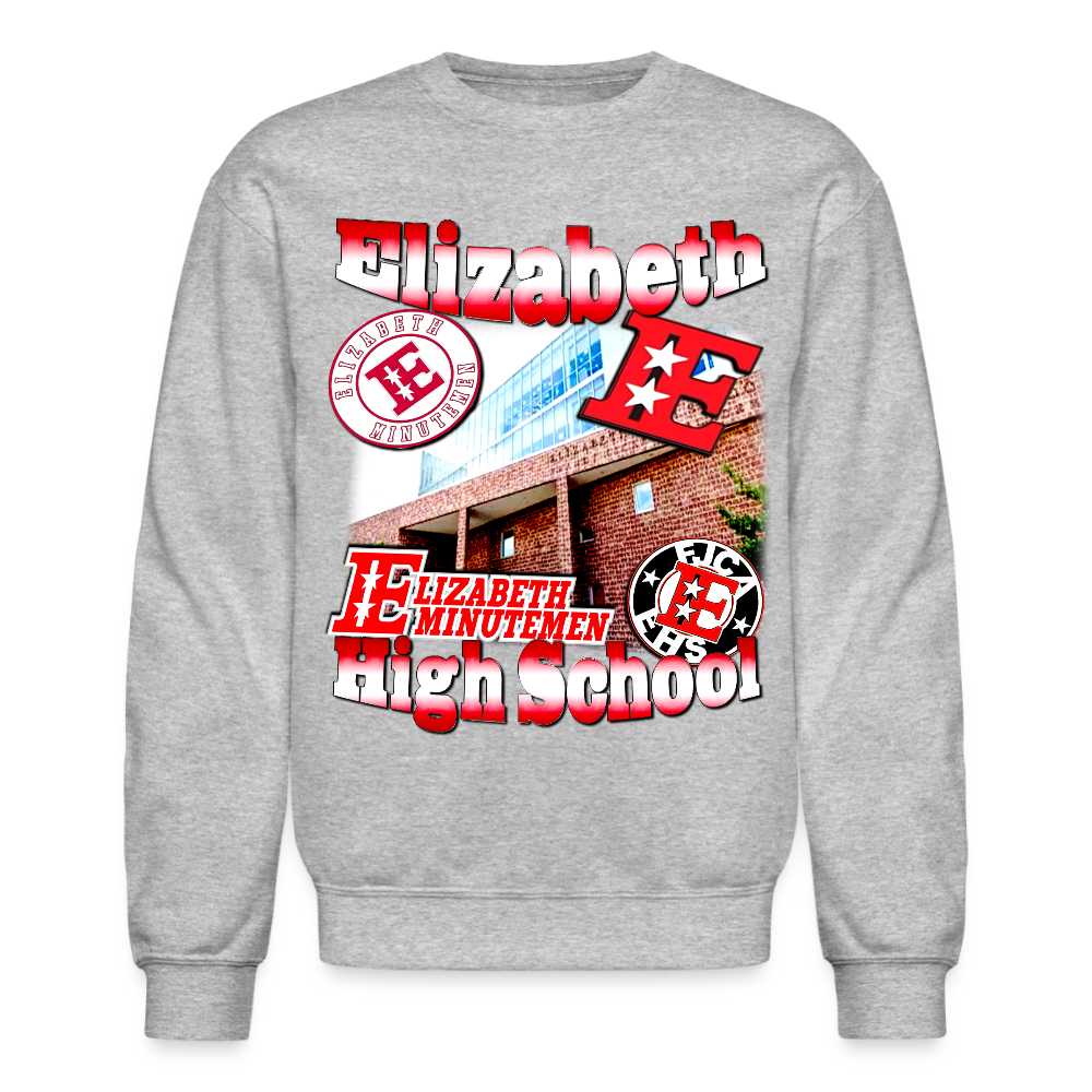 Elizabeth High School (NJ) Sweatshirt - heather gray