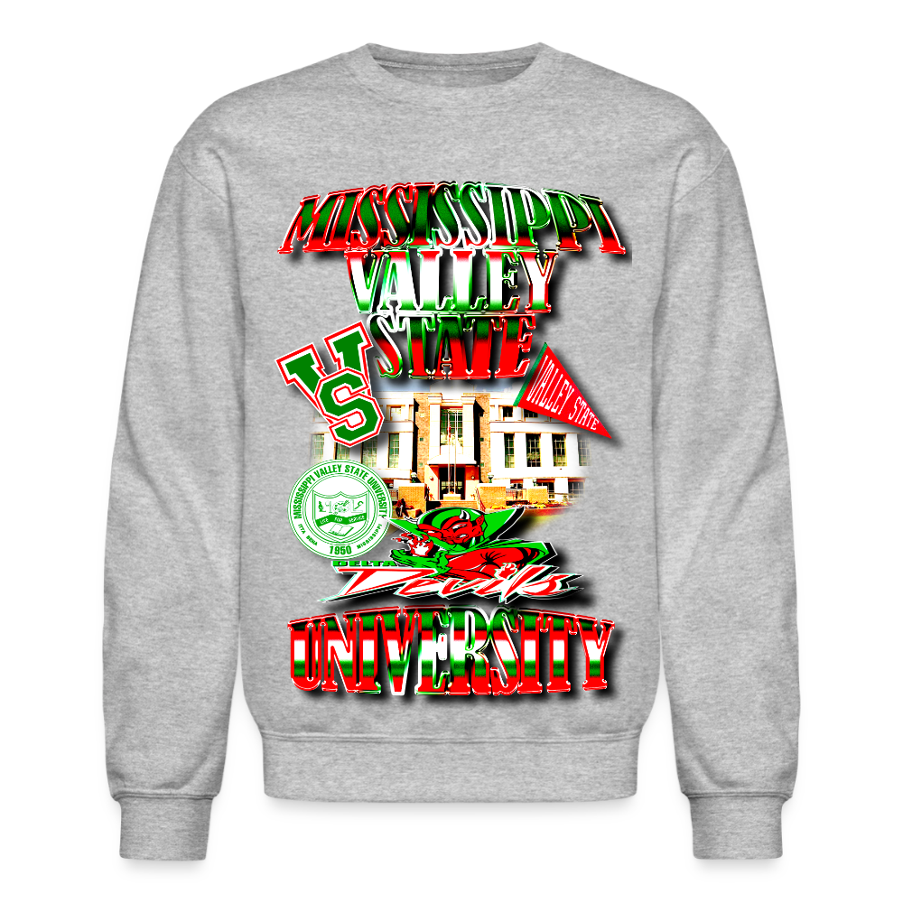 Mississippi Valley State Sweatshirt - heather gray