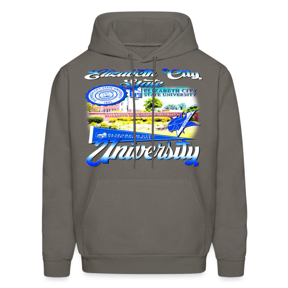 Elizabeth City State Hoodie - asphalt gray