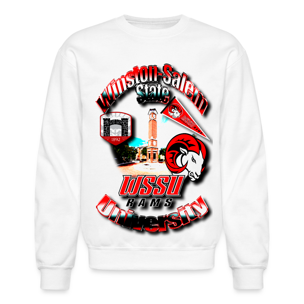 Winston-Salem State Sweatshirt - white