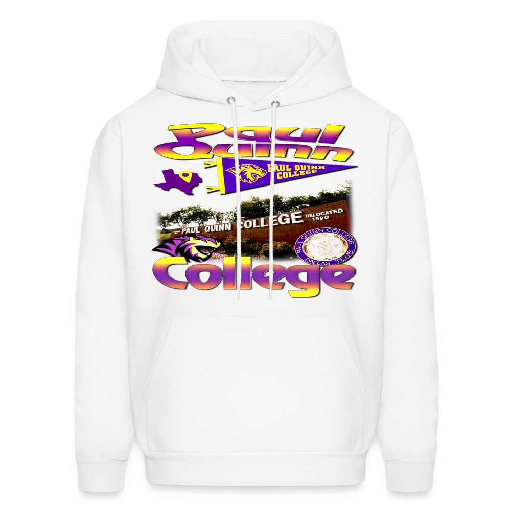 Paul Quinn College Hoodie - white