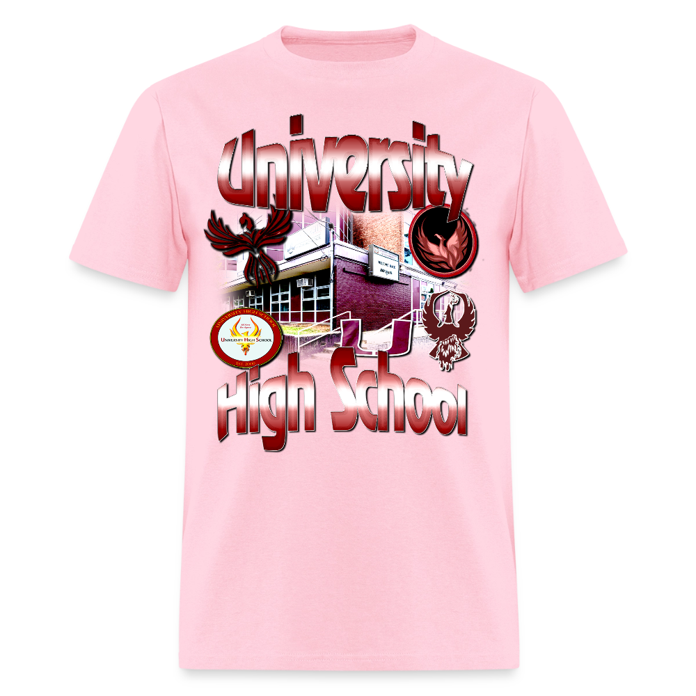 University High School T-Shirt - pink