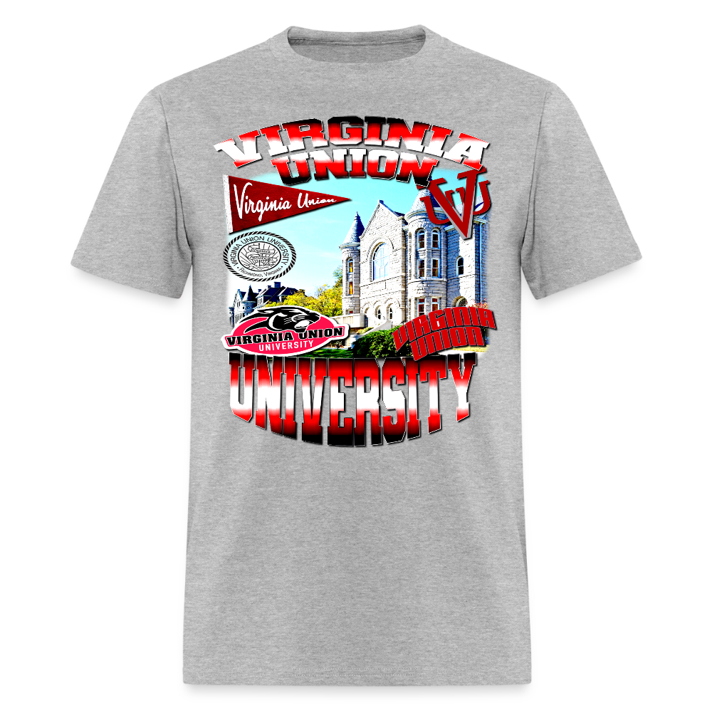 Virginia Union Tee - heather gray