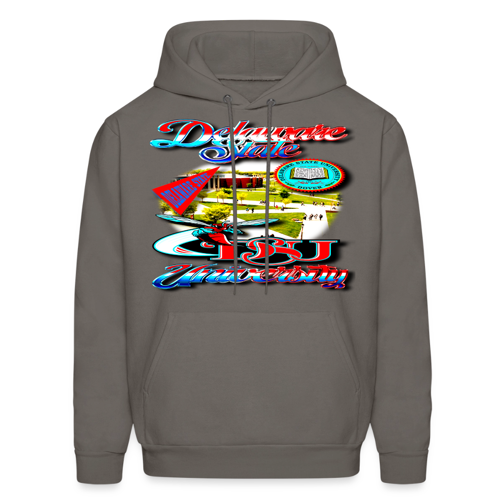 Delaware State Hoodie - asphalt gray