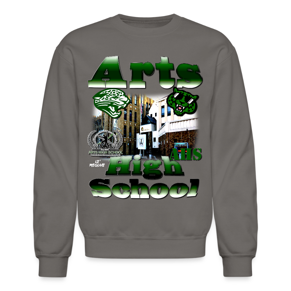 Arts High "School Spirit" Sweatshirt - asphalt gray