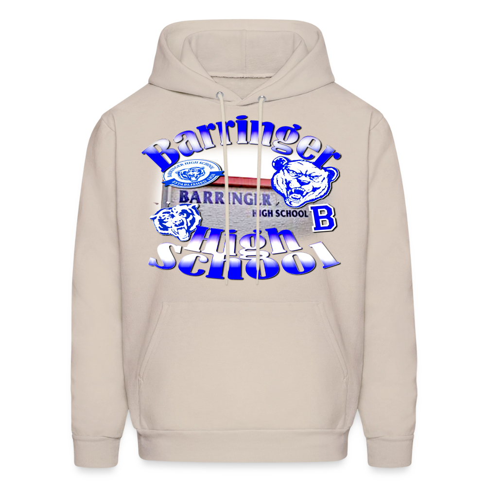 Barringer High School  Hoodie - Sand