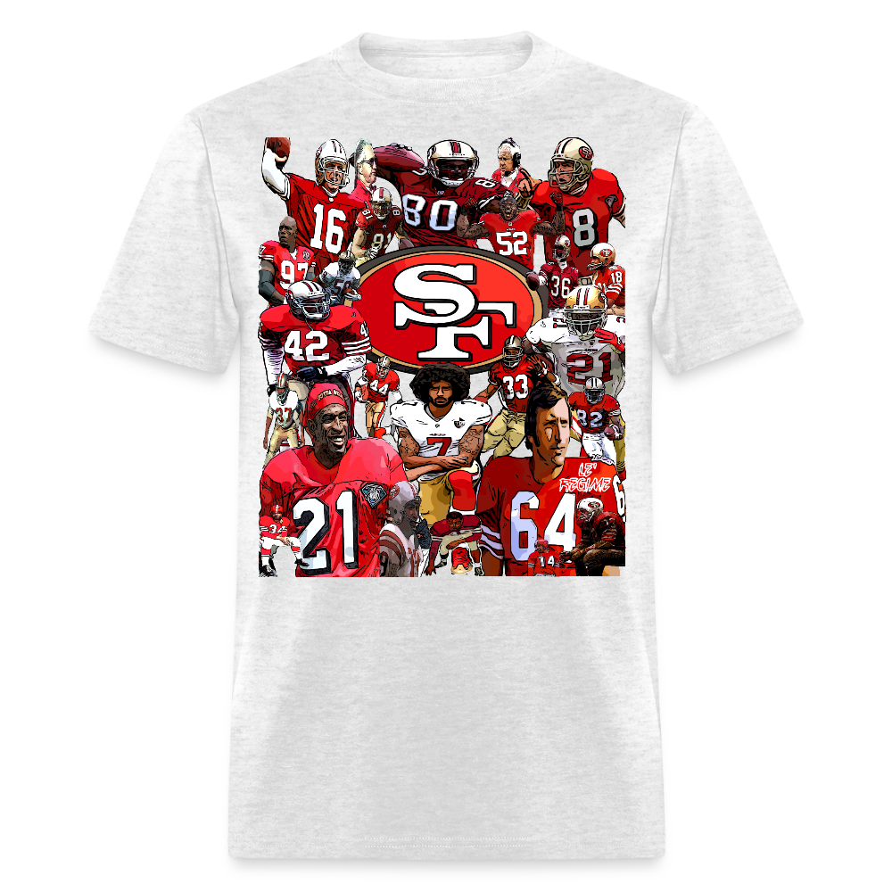 San Francisco 49ers All-Time Tee - light heather gray