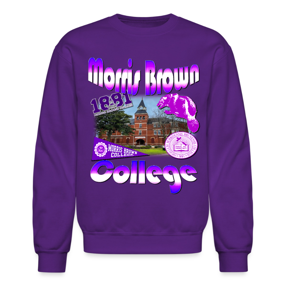 Morris Brown Sweatshirt - purple