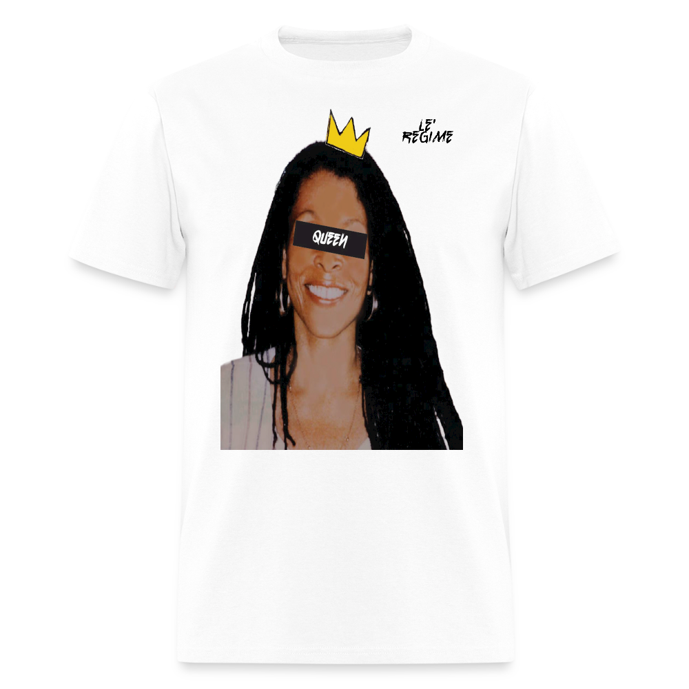 Queen Assata Tee - white