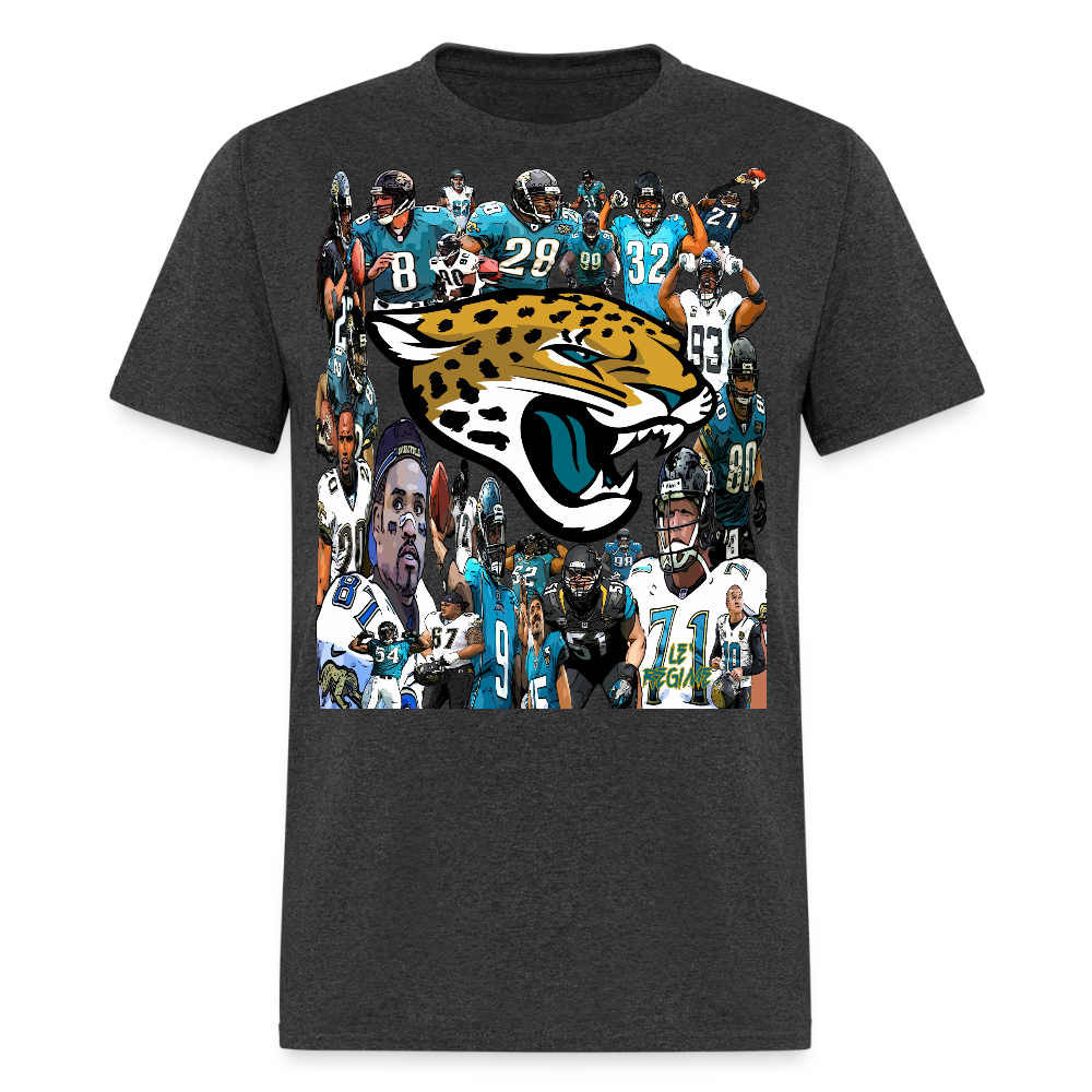 Jacksonville Jaguars All-Time Tee - heather black