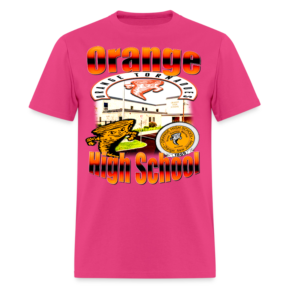 Orange High (NJ) T-Shirt - fuchsia