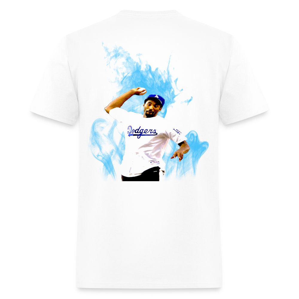 Dodger Blue Kobe - white