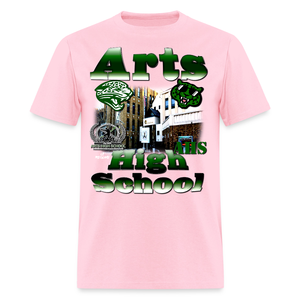 Arts High "School Spirit" Tee - pink