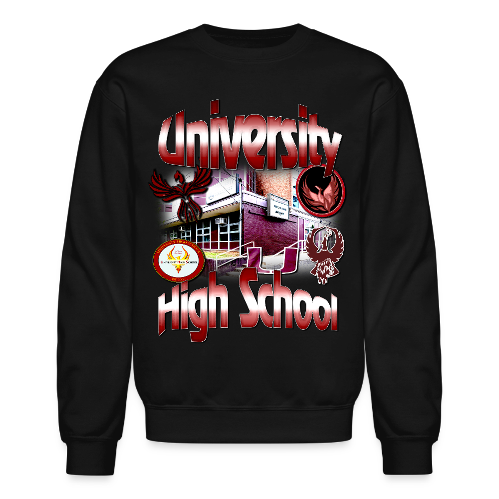 University High School Sweatshirt - black
