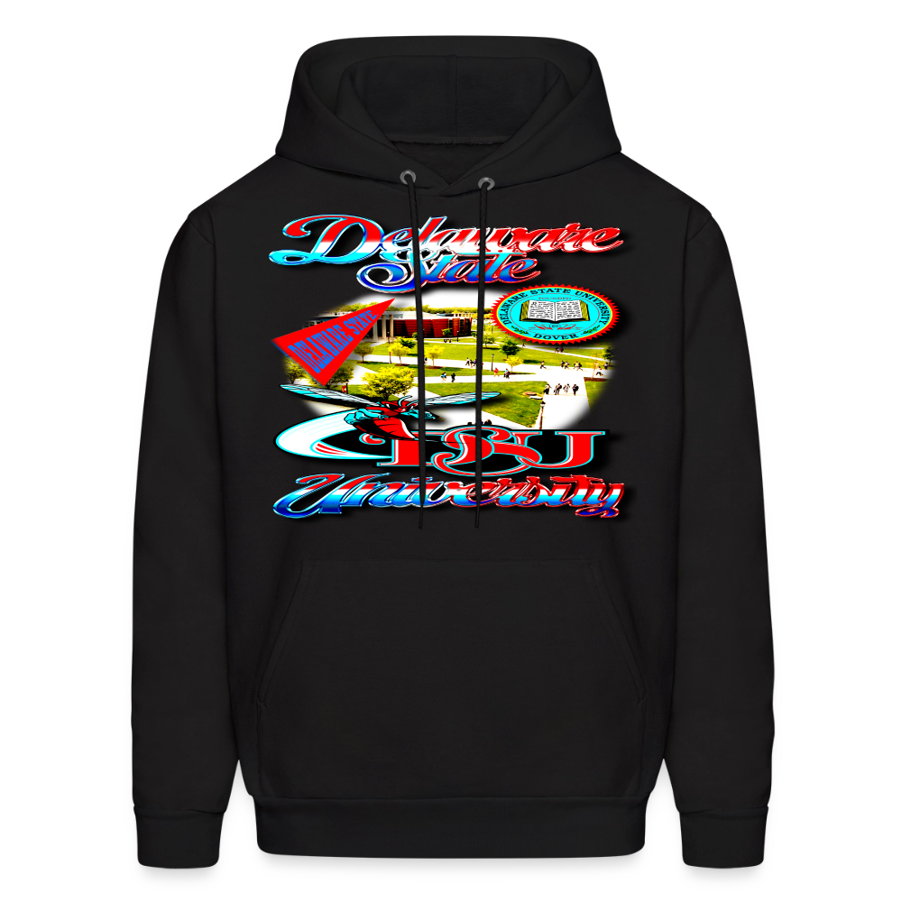 Delaware State Hoodie - black