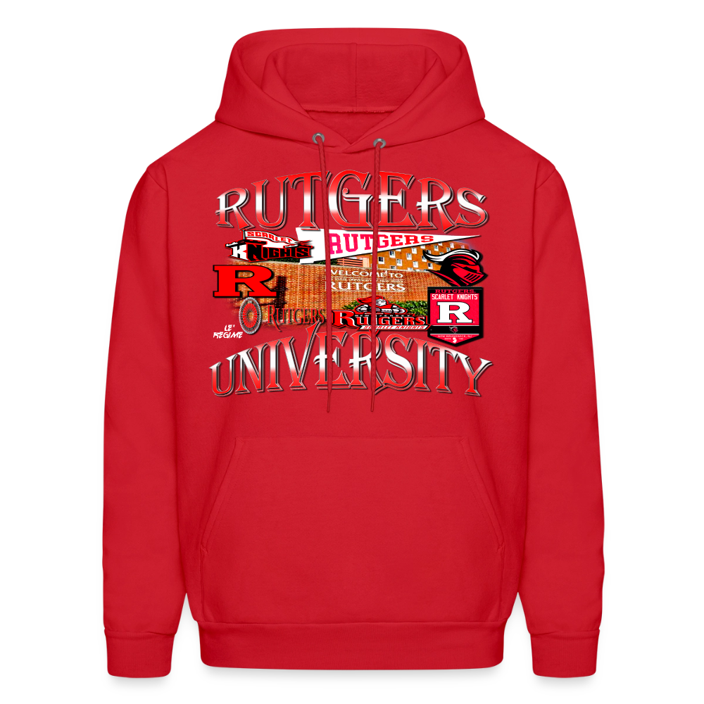 Rutgers University Hoodie - red