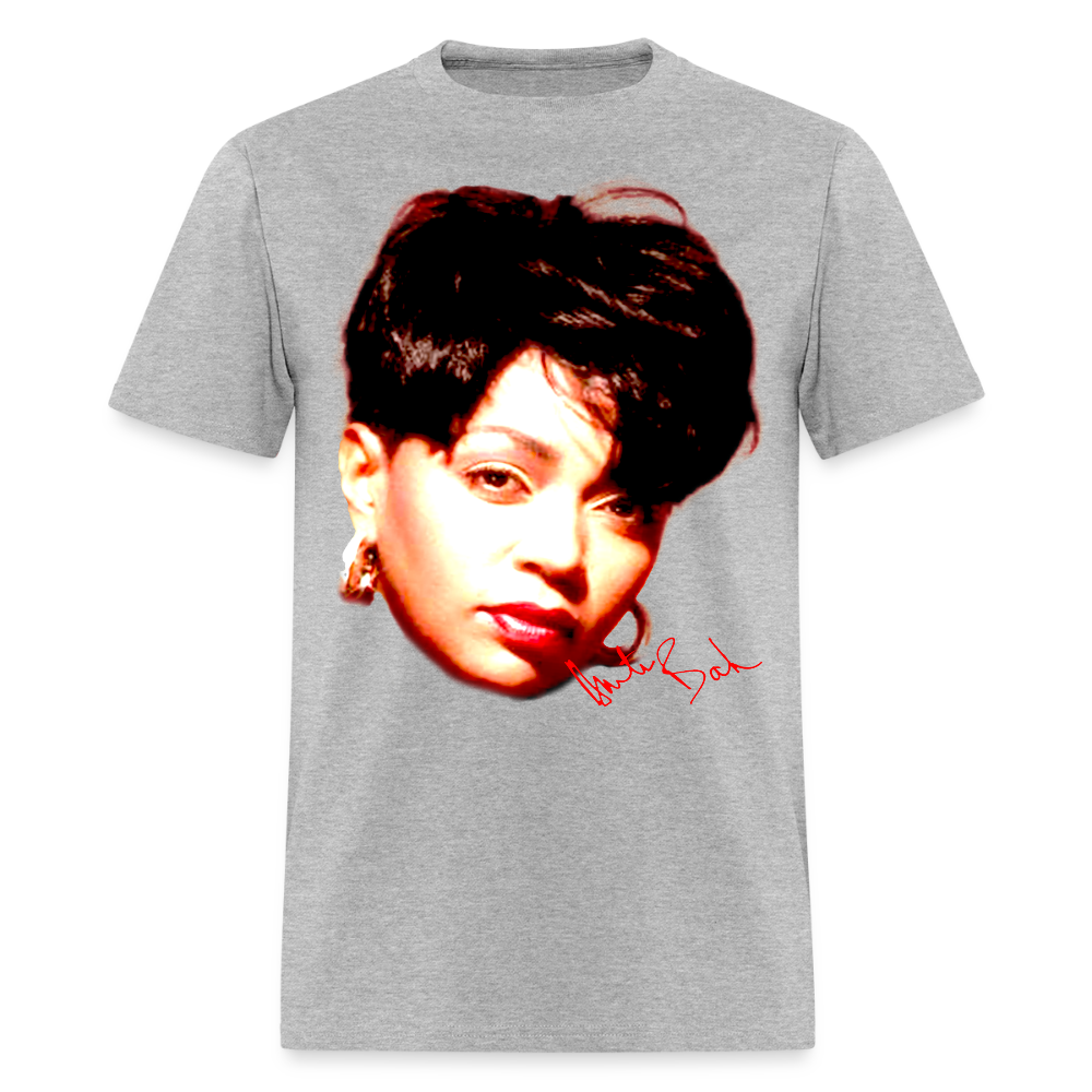 Anita Baker x Big Head Tee - heather gray