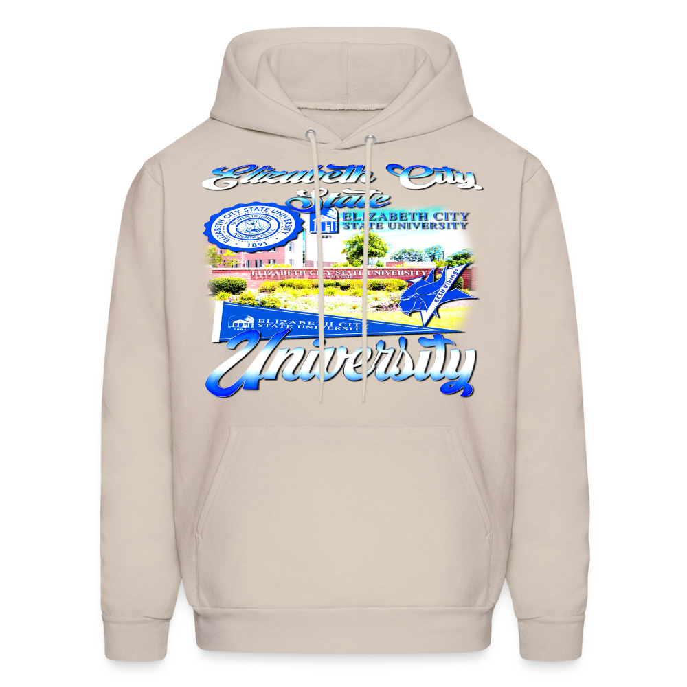 Elizabeth City State Hoodie - Sand