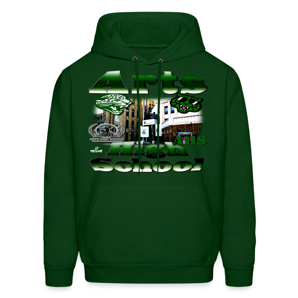 Arts High Hoodie - forest green