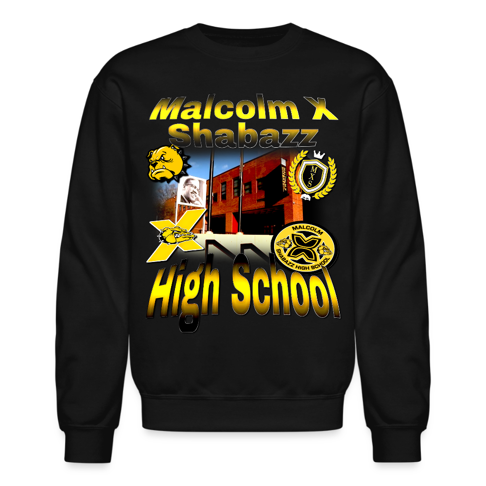 Malcolm X Shabazz High School Sweatshirt - black