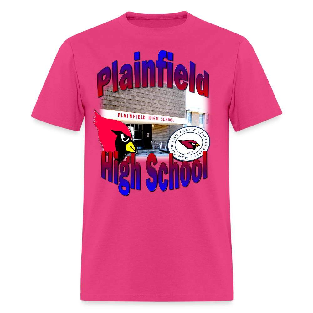 Plainfield High (NJ) T-Shirt - fuchsia