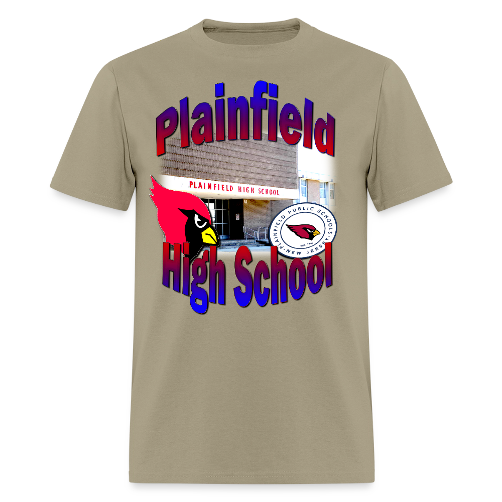 Plainfield High (NJ) T-Shirt - khaki