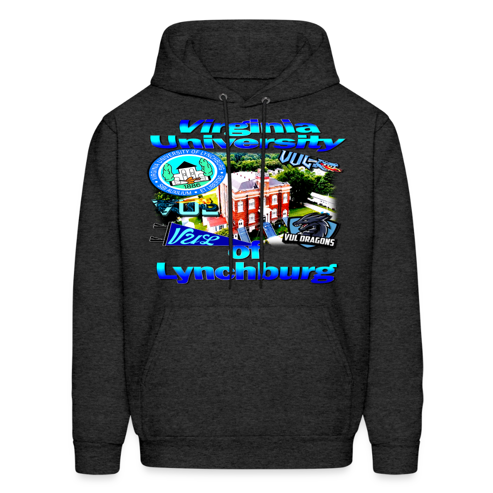 Virginia University of Lynchburg Hoodie - charcoal grey