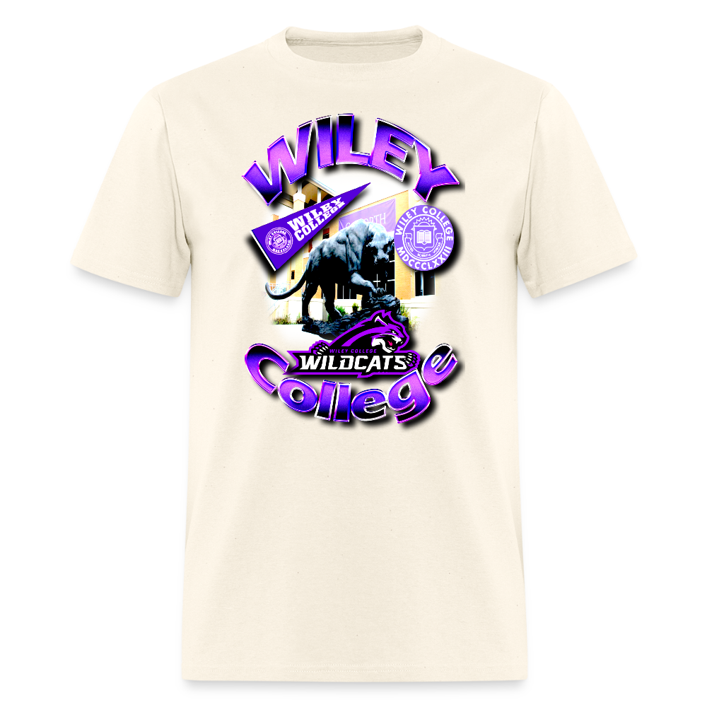 Wiley College Tee - sweet cream heather