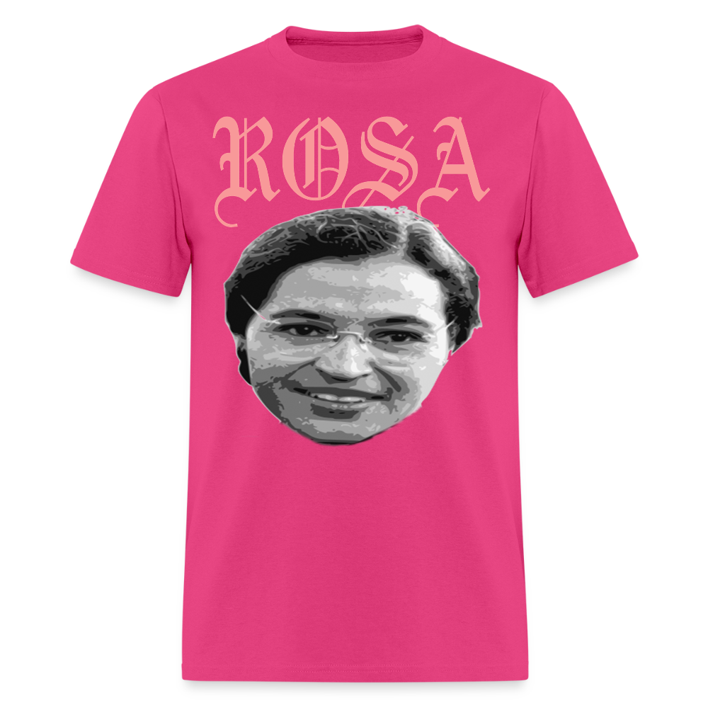 "Rosa" Rosa Parks Tee - fuchsia