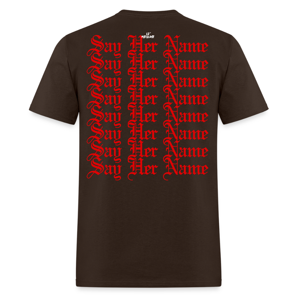 Breonna Taylor x Say Her Name Tee - brown