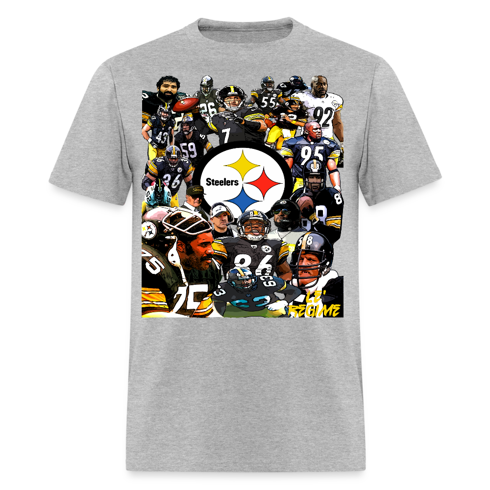 Pittsburgh Steelers All-Time Tee - heather gray