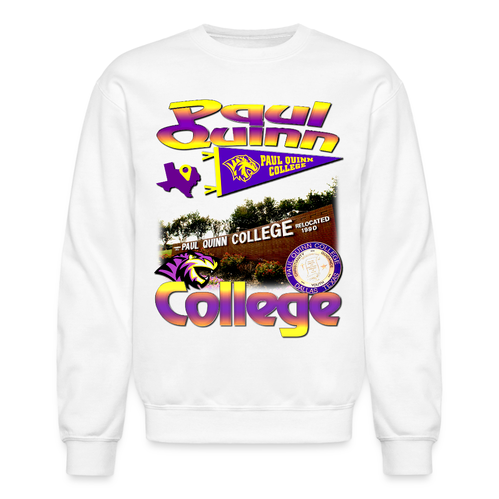 Paul Quinn College Sweatshirt - white