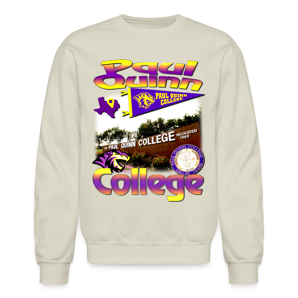 Paul Quinn College Sweatshirt - Sand