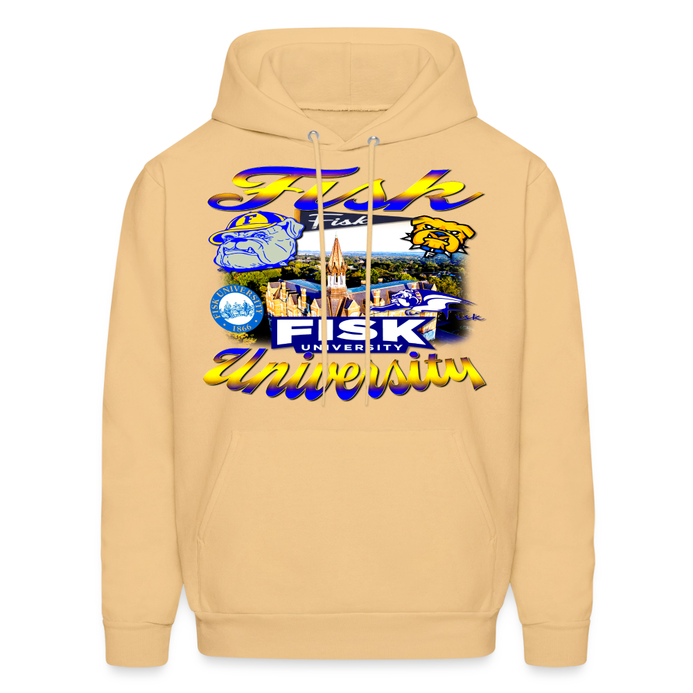 Fisk University Hoodie - light gold 