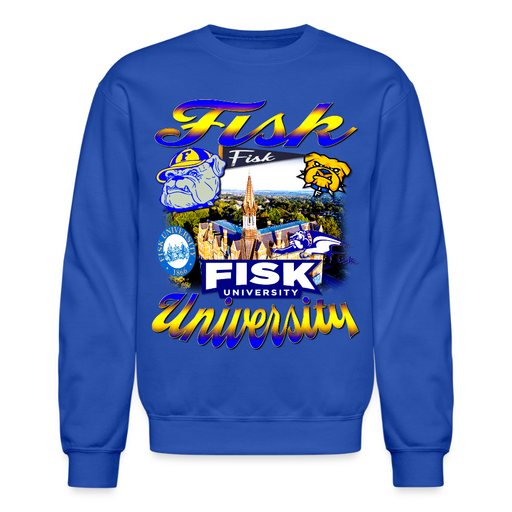 Fisk University Sweatshirt - royal blue