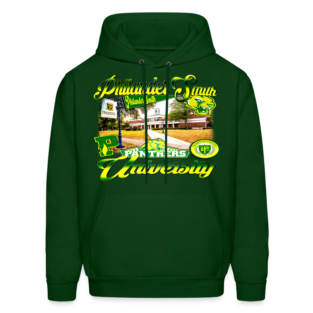 Philander Smith University Hoodie - forest green