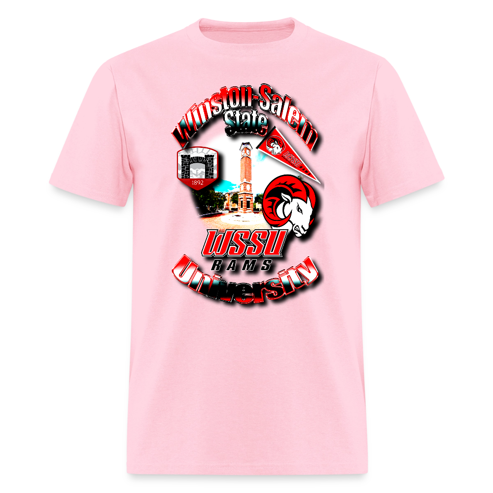 Winston-Salem State Tee - pink