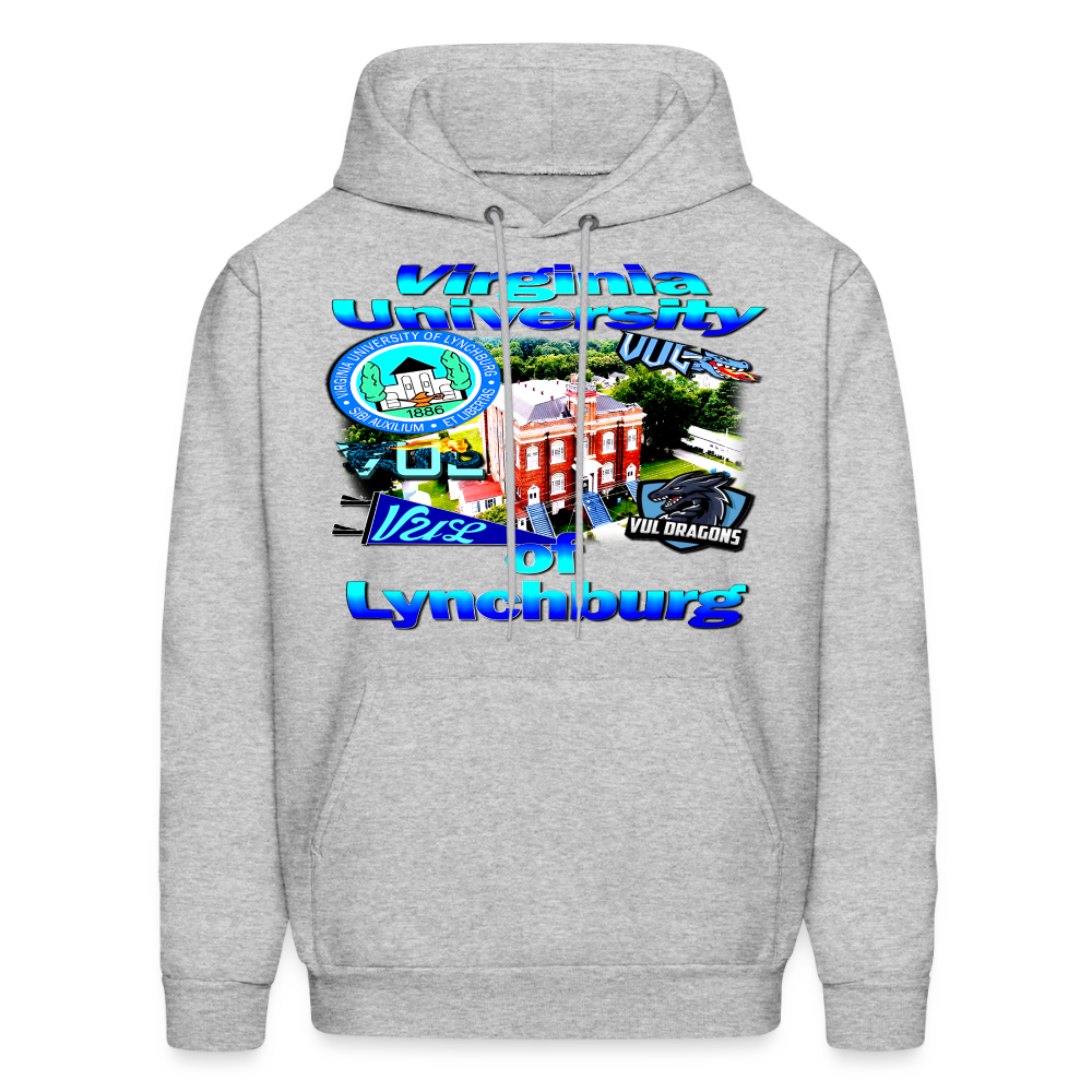 Virginia University of Lynchburg Hoodie - heather gray