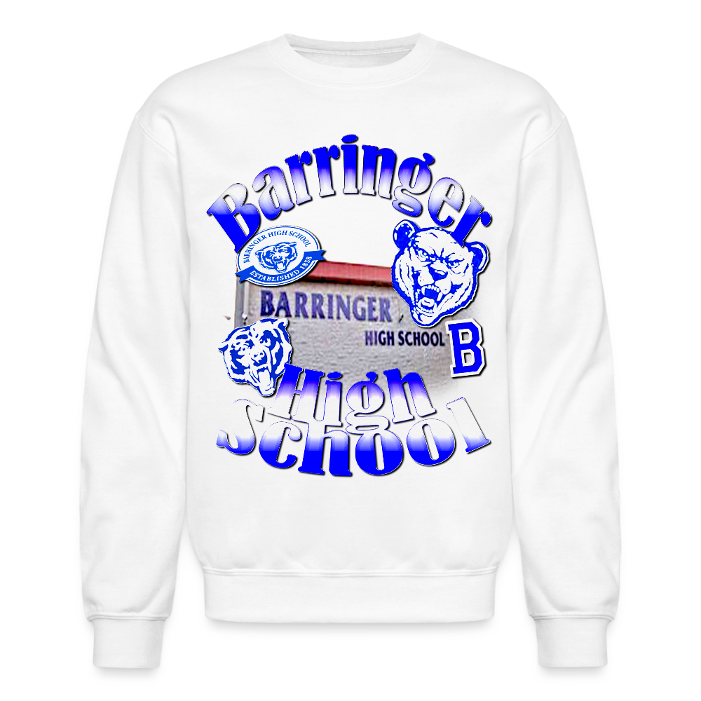 Barringer High School Sweatshirt - white