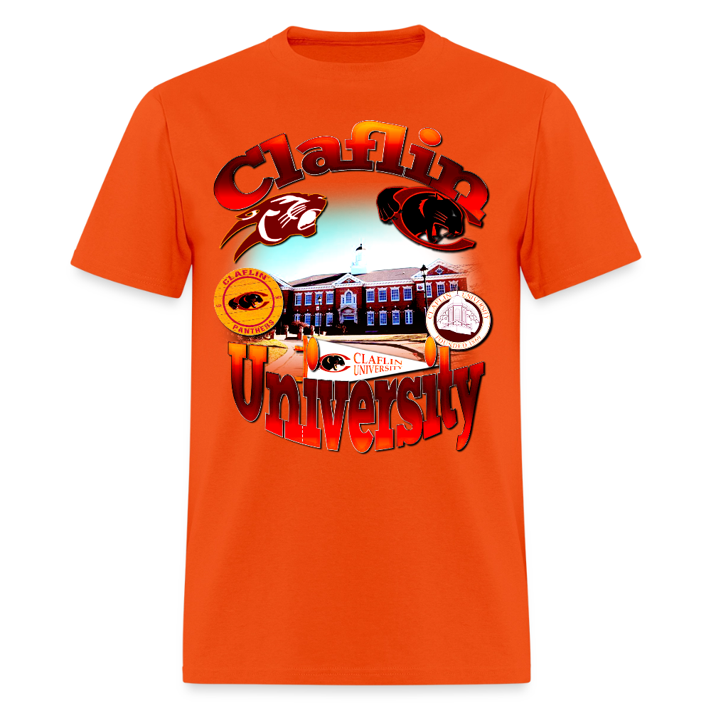 Claflin University Tee - orange