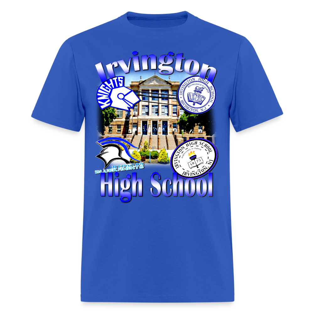 Irvington High (NJ) T-Shirt - royal blue