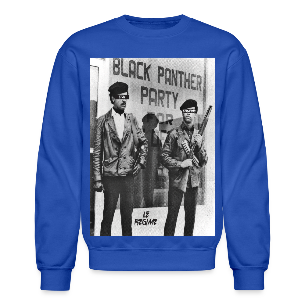 Bobby x Huey “Stay Strapped” Sweatshirt - royal blue