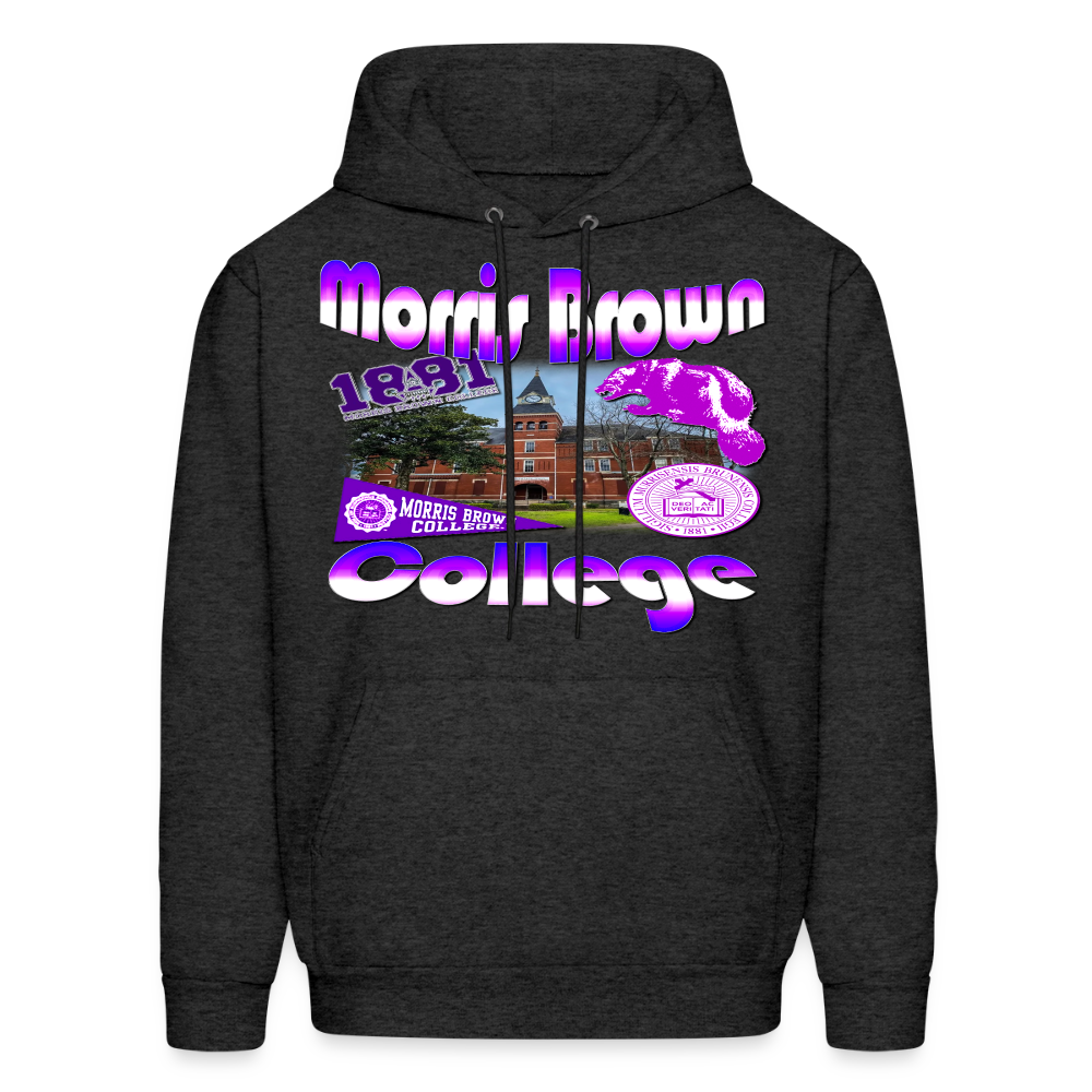 Morris Brown Hoodie - charcoal grey